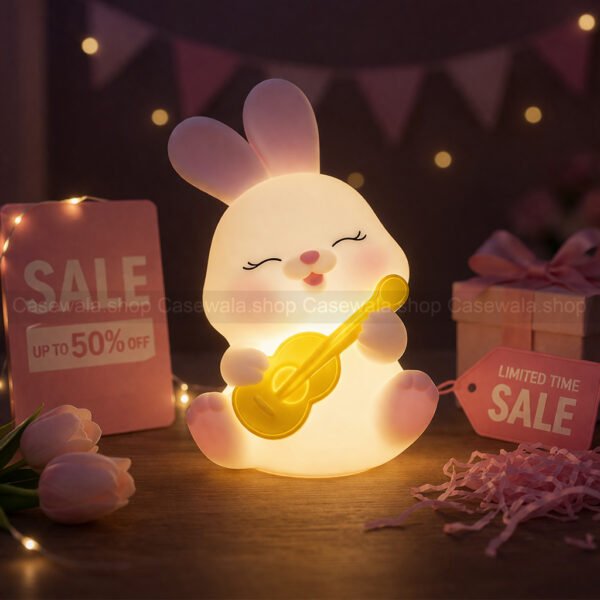 Guitar Bunny – Night Lamp