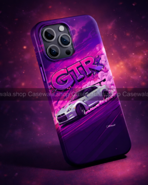 Nissan GTR Neon Drift Phone Case (Street Racing Edition) #C003