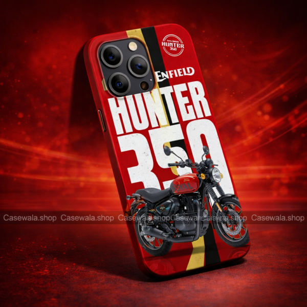 Royal Enfield Hunter 350 Phone Case (Street Beast Edition) #C011