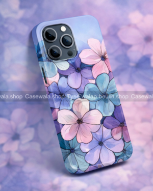 Pastel Floral Aesthetic Phone Case – Soft Flower Design Cover FG#003