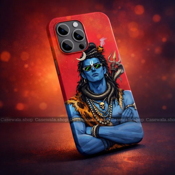 Bold Shiva Designer Phone Case #001