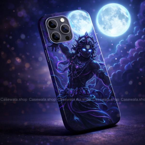 Lord Shiva Moon Glow Phone Case #G003