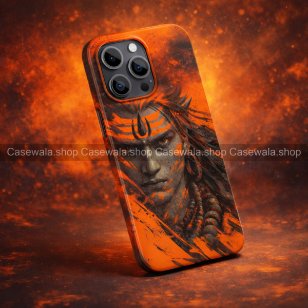 Lord Shiva Fire Aura Premium Phone Case #G007