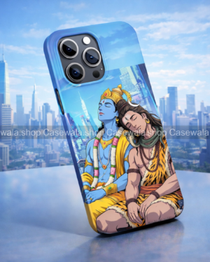 Krishna & Shiva Divine Bond Premium Phone Case #G021