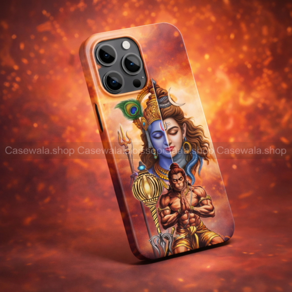 Hari Hara Hanuman Divine Premium Phone Case #G024