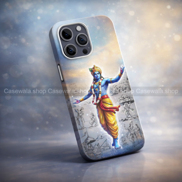 Lord Krishna Divine Leela Premium Phone Case #G027