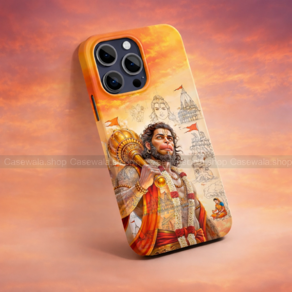 Veer Hanuman Bhakti Premium Phone Case #G028