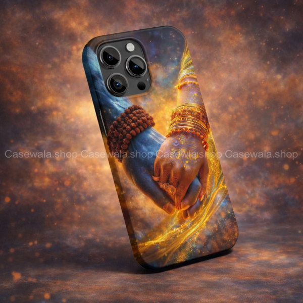 Divine Connection Phone Case (Shiv–Shakti Hands) #G035