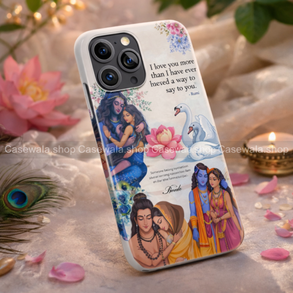 Eternal Love Quote Phone Case (Divine Couples Edition) #G036