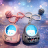 Glowing Cat Keychain – Cute LED Light Keyring