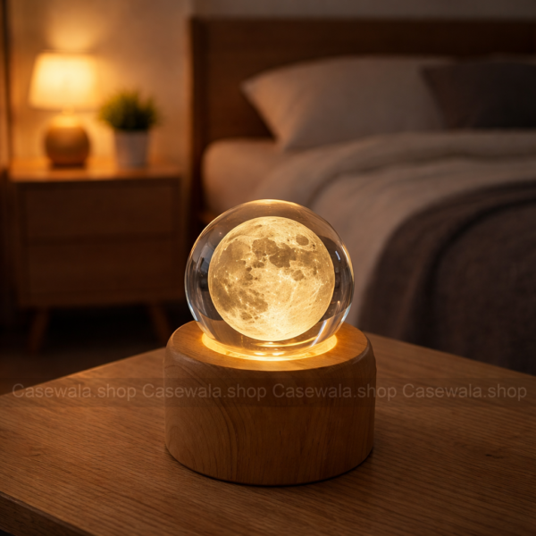 Moon Crystal Lamp