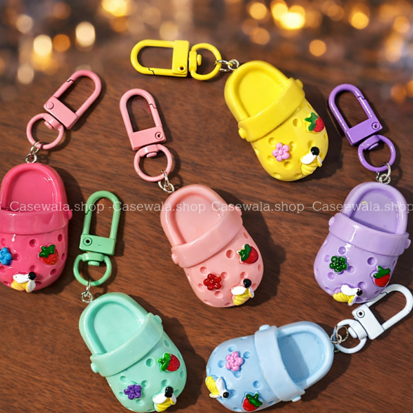 Mini Clog Shoe Keychain (Cute Style)