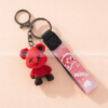 Trendy Bear Keychain with Strap