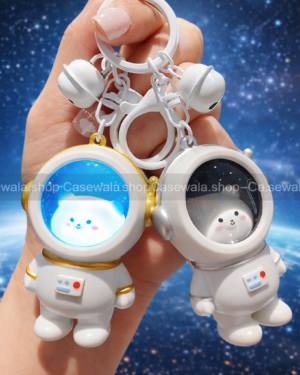 Astronaut Cute LED Keychain