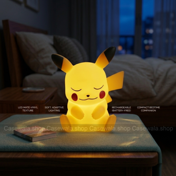 Cute Sleep Pikachu - Night Lamp